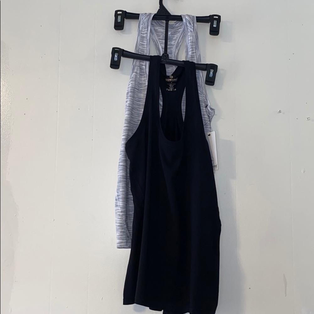 90 degree by reflex workout Tank Set of TWO Sz S
